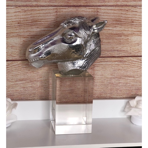Horse Trophy Head Statue - Picture 3 of 15